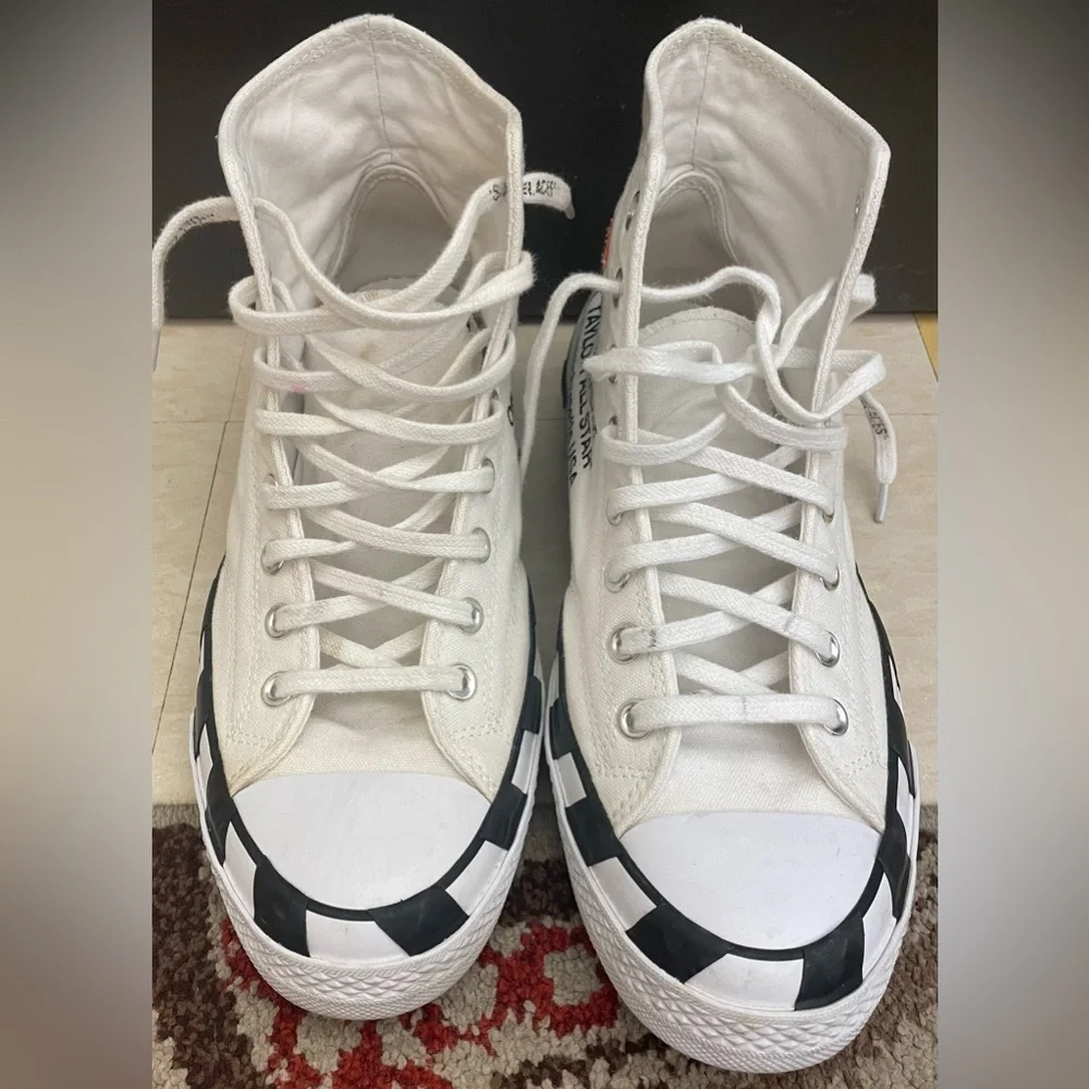 2018 Converse Chuck Taylor All Star 70 Hi Off-White  US Men’s size 10 - Picture 2 of 9